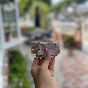 Light purple/pink snake skin belt!